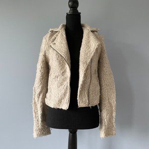 Elevenses Creme Boucle Jacket